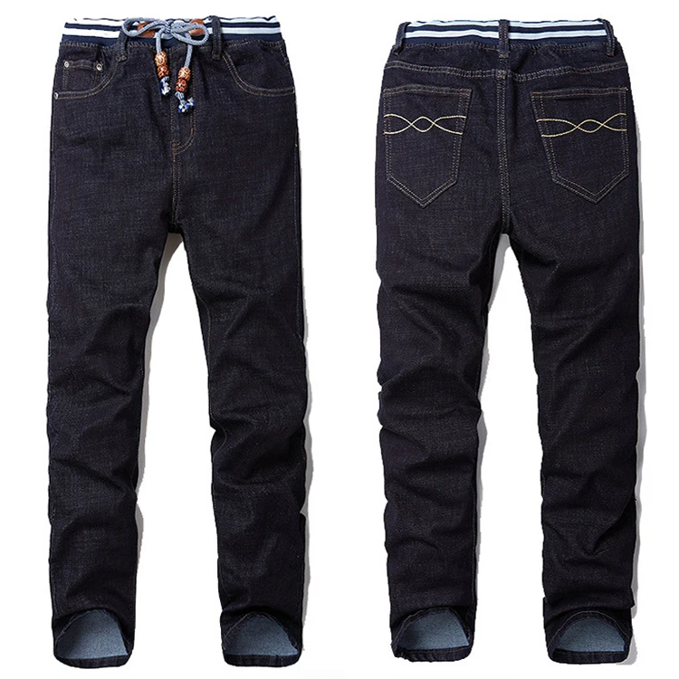

black XXXL 6XL 8XL winter jeans hip hop men denim Brand Denim trousers soft men pants fashion Large Big size plus 6xl 7xl 8xl