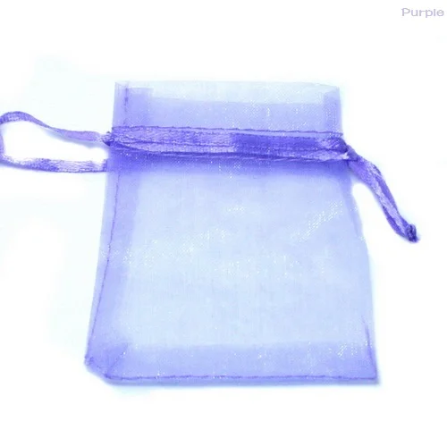 Purple 10 шт./лот 7x9 см/9x12 см/10x15 см/13x18 см/15x20 см/17x23 см/20x30 см сумки из органзы для упаковки ювелирных изделий сумки для свадебной вечеринки - Цвет: Purple