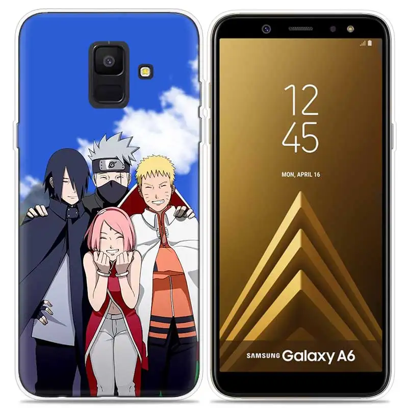 13 Героя аниме «Наруто Аниме темные мультфильм чехол для samsung Galaxy Note 8 9 J4 J6 J8 A6 A8 A7 A9 Star Lite S8 S9 плюс чехол Coque чехол - Цвет: 13