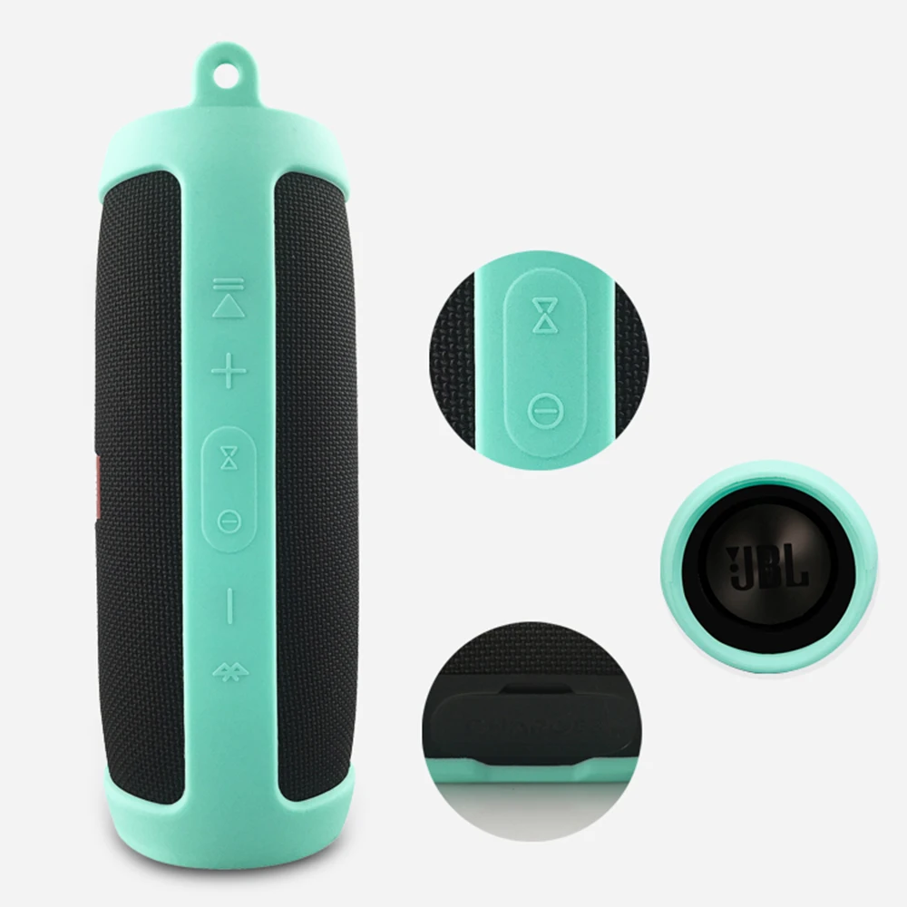 Мягкий силиконовый чехол для bluetooth динамика JBL Charge3 ударопрочный