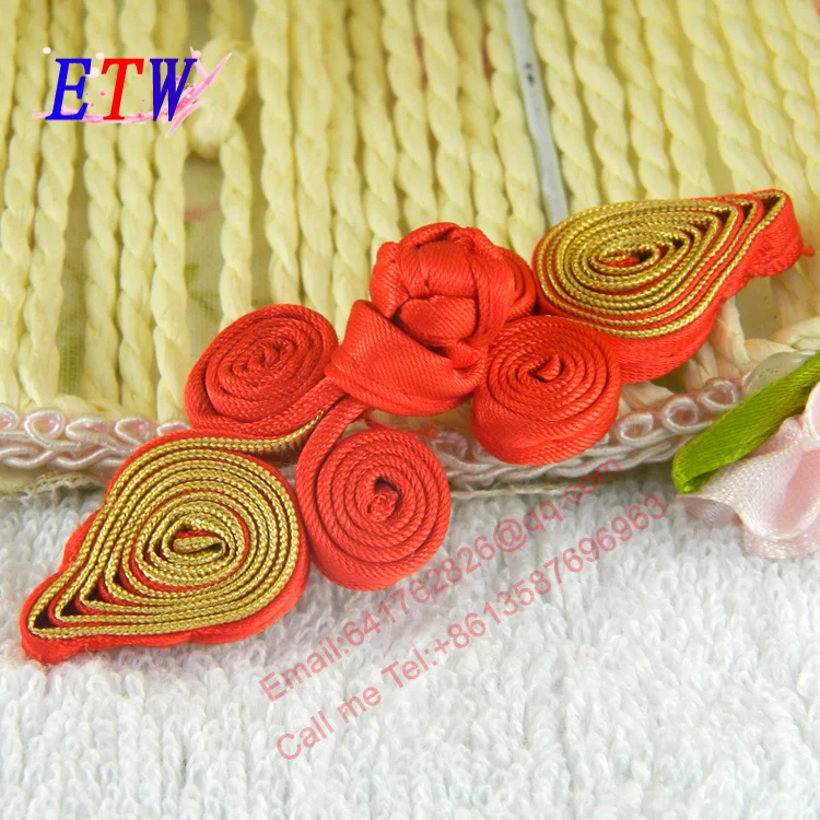 

Пуговицы с узлом, 7-8,5 см, 20 шт./лот