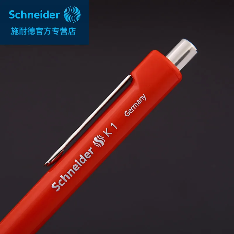 Шариковая ручка Schneider K1 0 7 мм Гладкая износостойкая шариковая 1 шт.|Шариковые