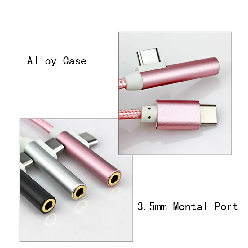 Thbelieve Тип C до 3 5 ММ Наушники Кабель-адаптер 2 в 1 usb-c Переходник USB удлинитель мм