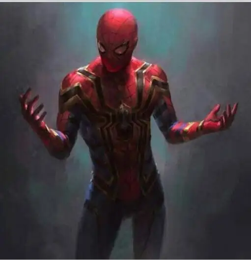 Мстители: Бесконечная война Человек-паук: косплей полное покрытие колготки