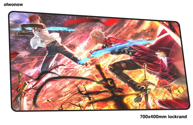 Size 700x400x2mm Fate коврик для мыши 70x40 см высококачественные коврики для мыши лучший игровой коврик для мыши геймер locrkand Большие персонализированные коврики для мыши Клавиатура ПК коврик - Цвет: Size 700x400x2mm