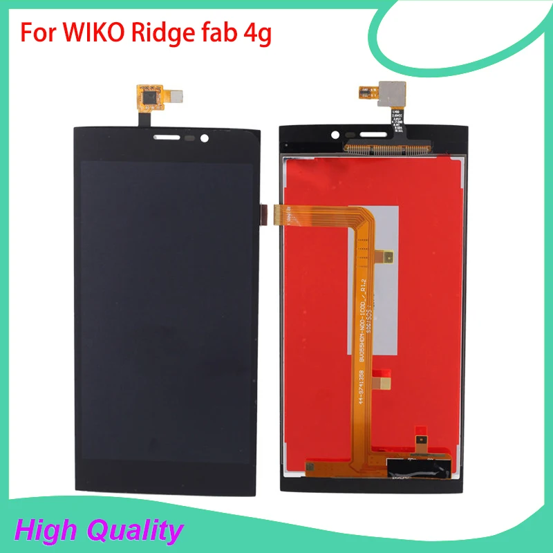 Новый бренд ЖК-дисплей сенсорная панель для WIKO Ridge Fab 4G сенсорный экран черный