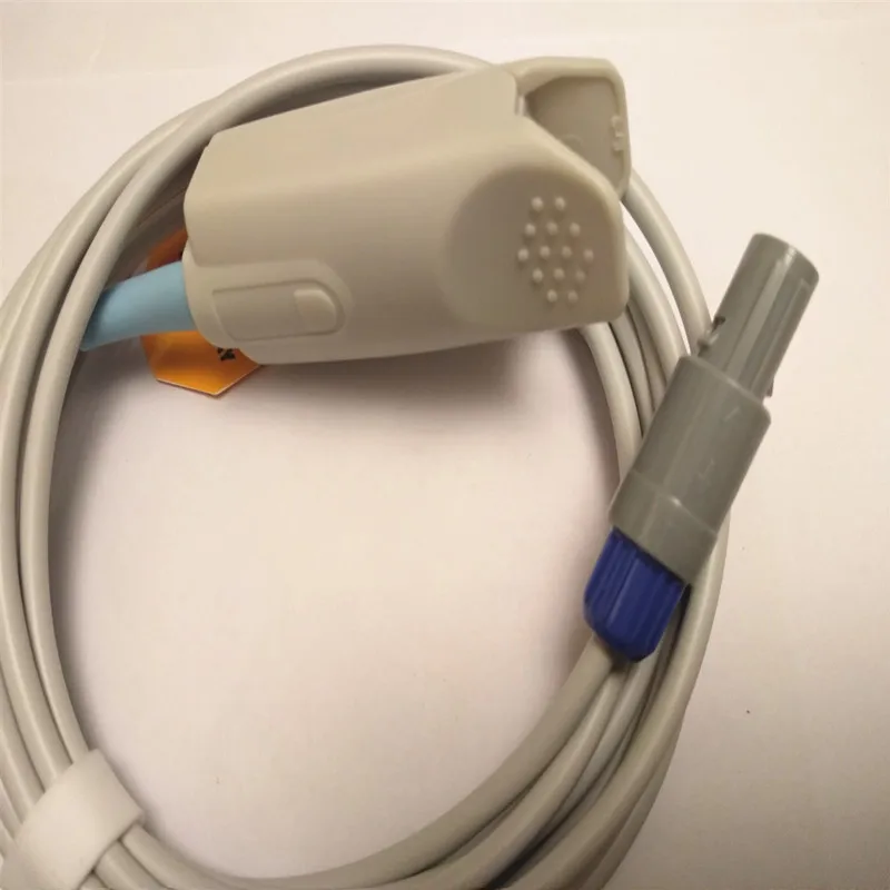 10 шт./лот совместим с датчиком Mindray Spo2 MEC1000/PM7000/8000 зонд для взрослых клипсой