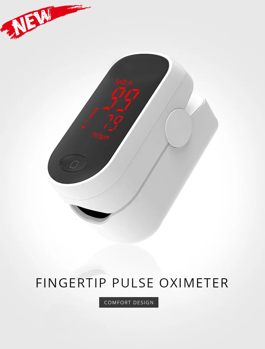 Пальцевой Пульсоксиметр портативный палец Pulsioximetro Finger SPO2 PR PI Oximetro de dedo цифровой saturometro de oxigeno