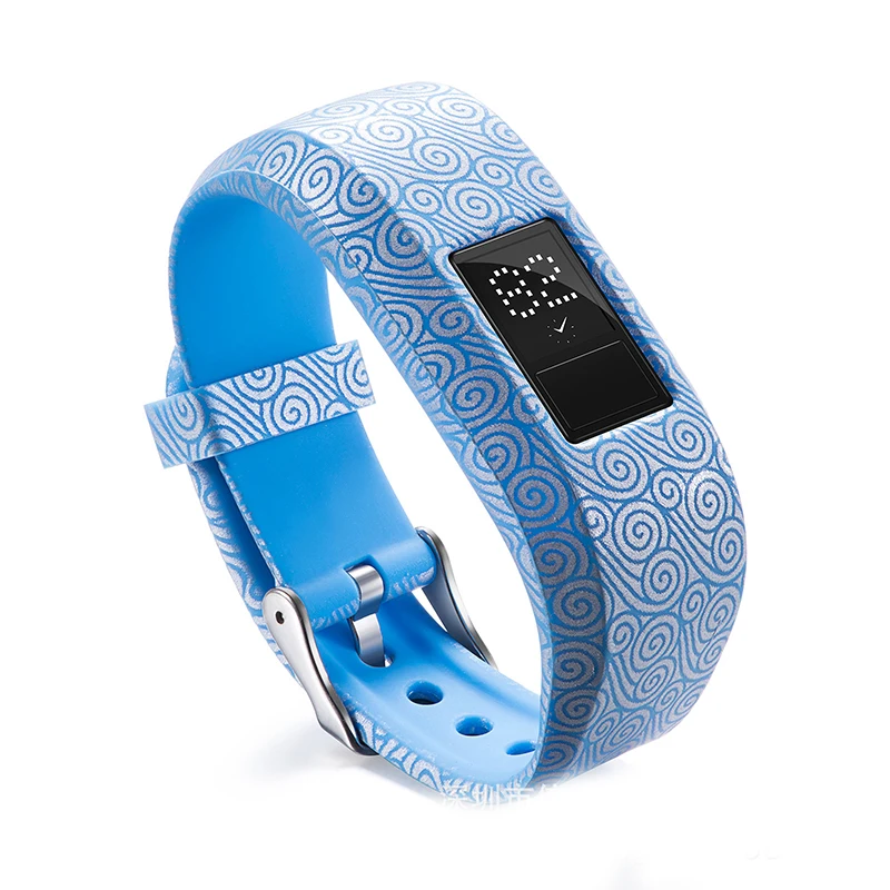 Essidi модный Печатный детский ремешок для часов Garmin Vivofit JR ремешок для наручных часов Замена для Garmin Vivofit JR 2