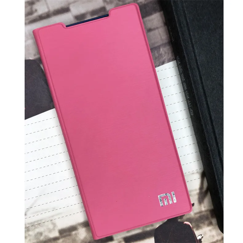 Для Xiaomi Mi 9 чехол Роскошный тонкий стильный чехол-кошелек Флип кожаный чехол s для Xiaomi Mi 9 чехол держатель для карт сумка для телефона - Цвет: Розовый