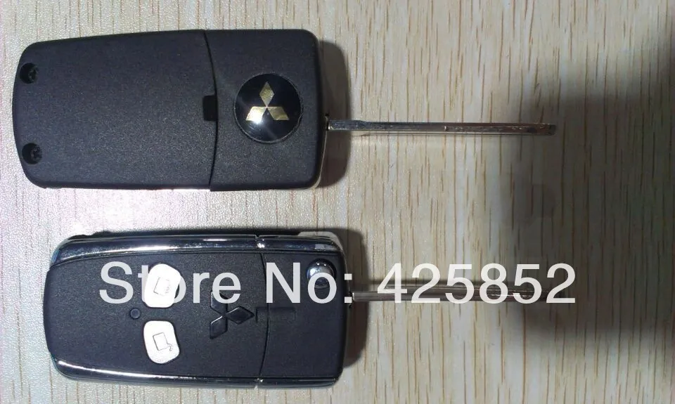 Mitsubish профессии 2 пуговица изменение раскладной дистанционного ключ раковина