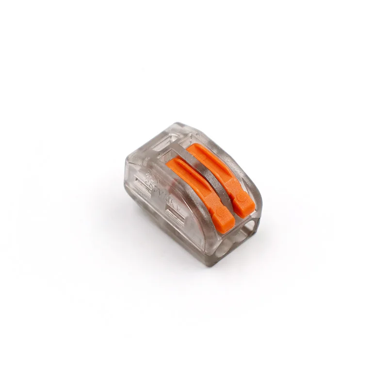 222-412 Transparent 30 шт. 222-412 413 415 PCT212 PCT213 PCT214 PCT215 PCT-215 Универсальный Компактный проводной разъем проводки, проводниковый блок - Цвет: 222-412 Transparent