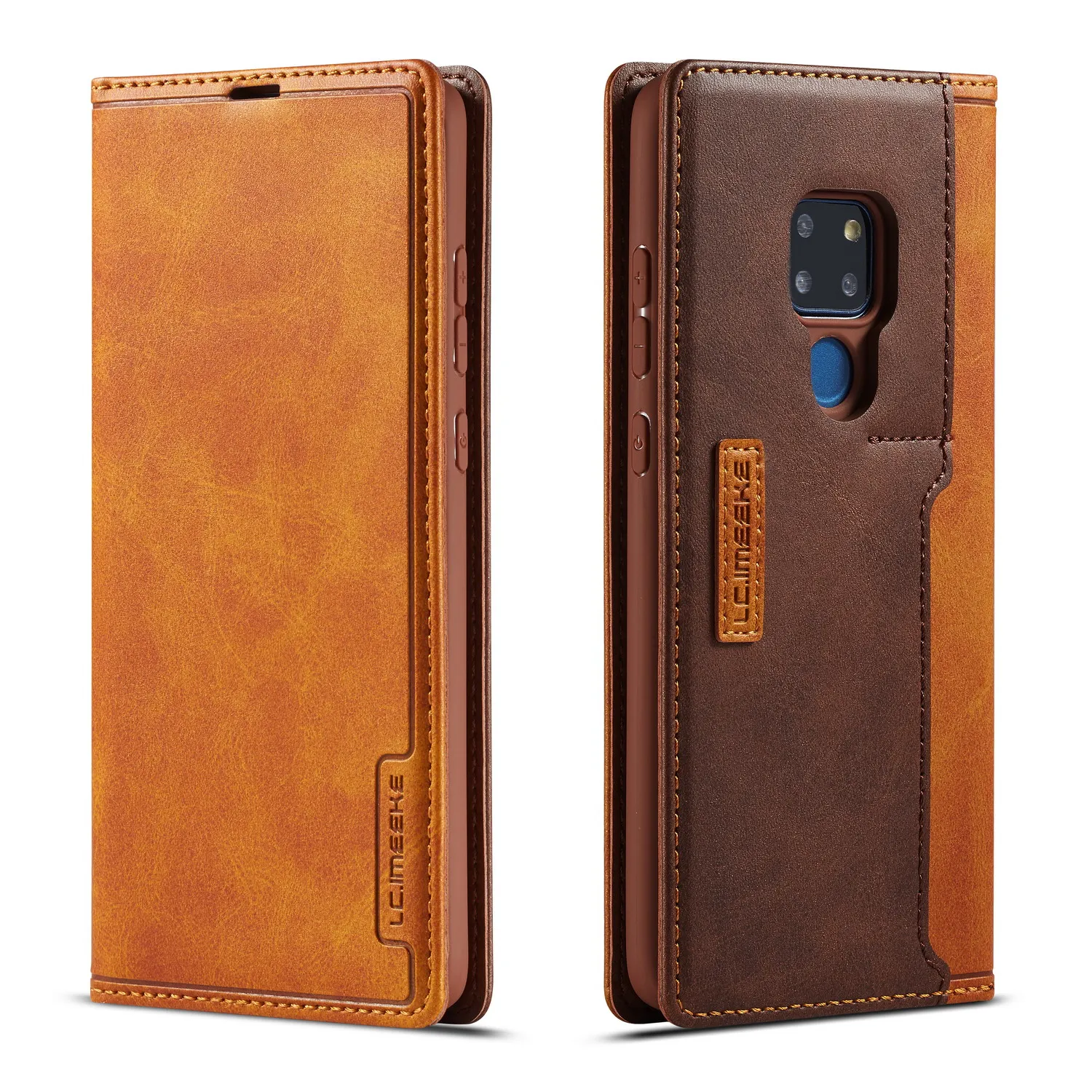 Роскошный кожаный чехол-книжка с подставкой для Huawei Mate 20 чехол-бумажник чехлы