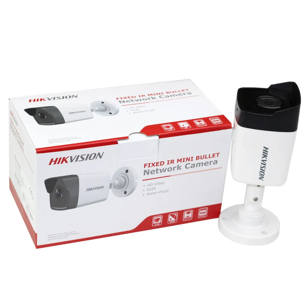 В наличии Hik Bullet IP камера наружная DS 2CD1021 I 2MP CMOS безопасности с днем и ночью версия