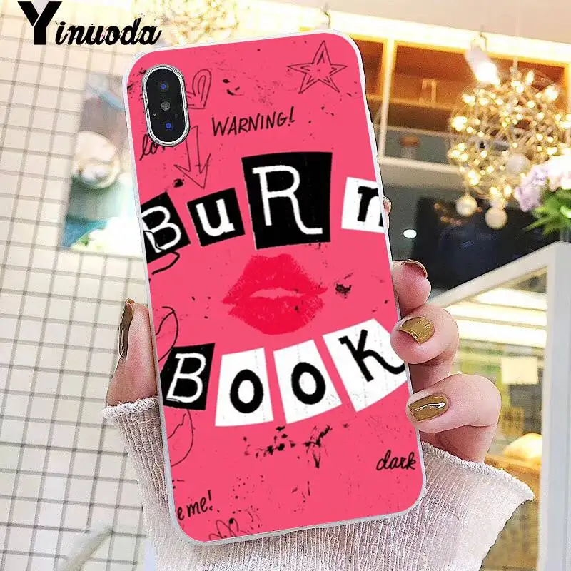 Yinuoda сжечь книга означает девушки поцелуй Мягкий силиконовый чехол для телефона