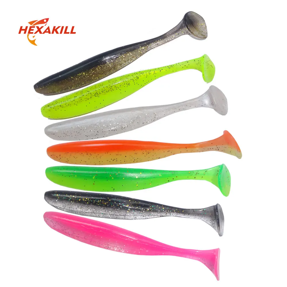 Hexakill  soft lure 5cm/7cm/9cm/12cm rubber Fishing lure Shad Swimbaits Silicone bait soft Bait lure For perch pike
