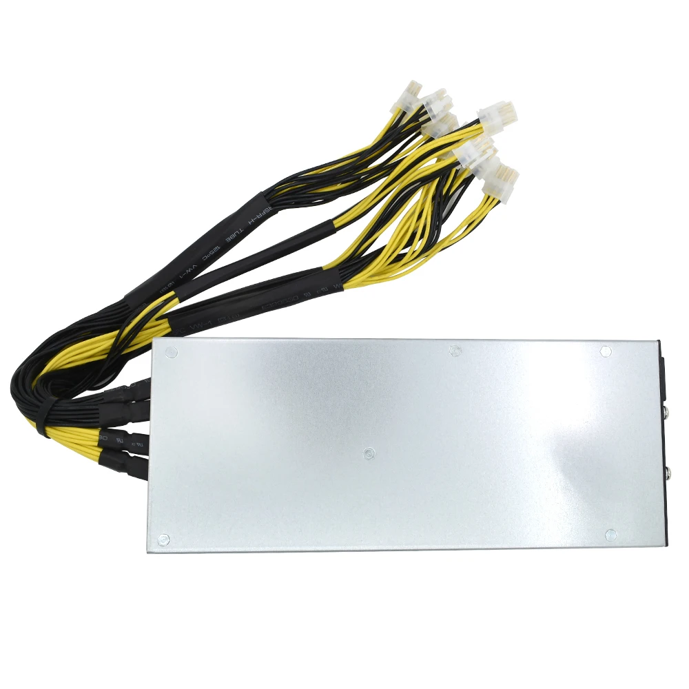 TISHRIC PSU оригинальный 1600 Вт добыча питания для Bitmain Antminer S9 L3 D3 APW3 + 6PIN * 10 Bitcoin Miner|supply