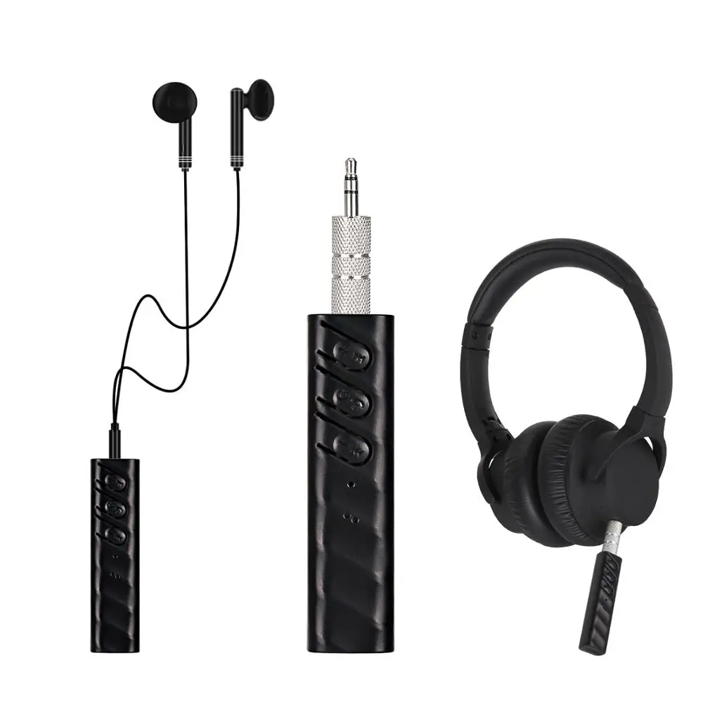 Bluetooth ресивер CALETOP беспроводной адаптер с разъемом 3 5 мм и микрофоном комплект