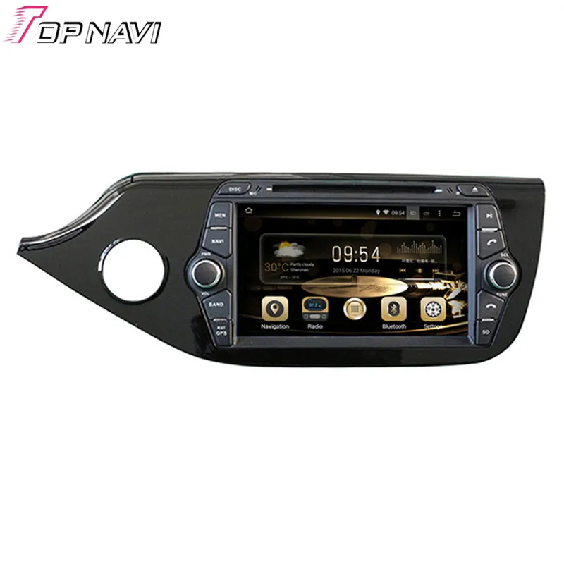 Topnavi 8'' Brand Quad Core Android 6.0 Car GPS Navigation for KIA CEED 2012- Autoradio DVD Multimedia Audio Stereo | Автомобили и