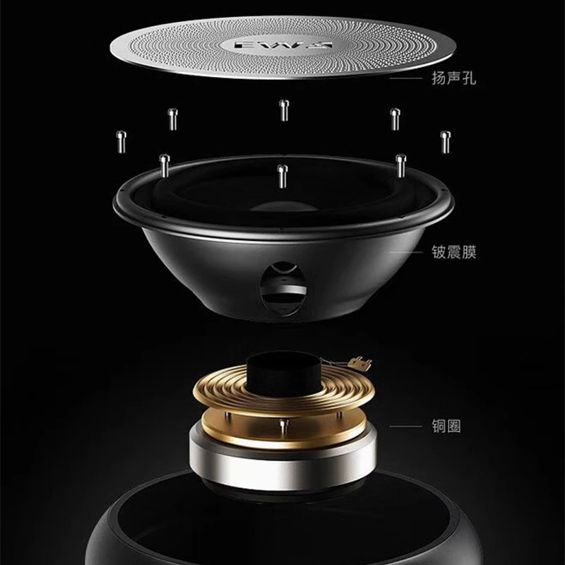 Bluetooth динамик EWA A107 MP3 плеер портативный TWS технология из нержавеющей стали 4 2 mp3