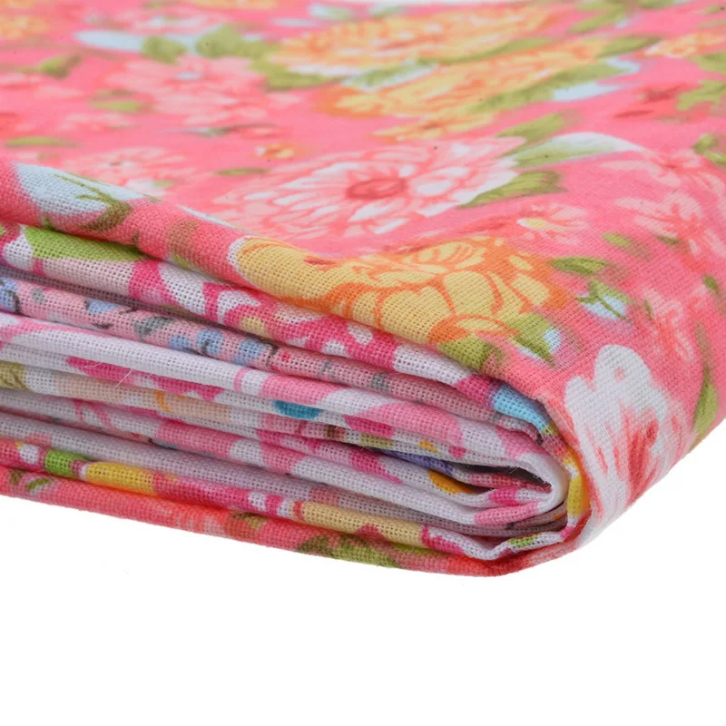 Junejour 7 шт. 25x25 см хлопчатобумажная ткань для лоскутного шитья DIY ручной работы