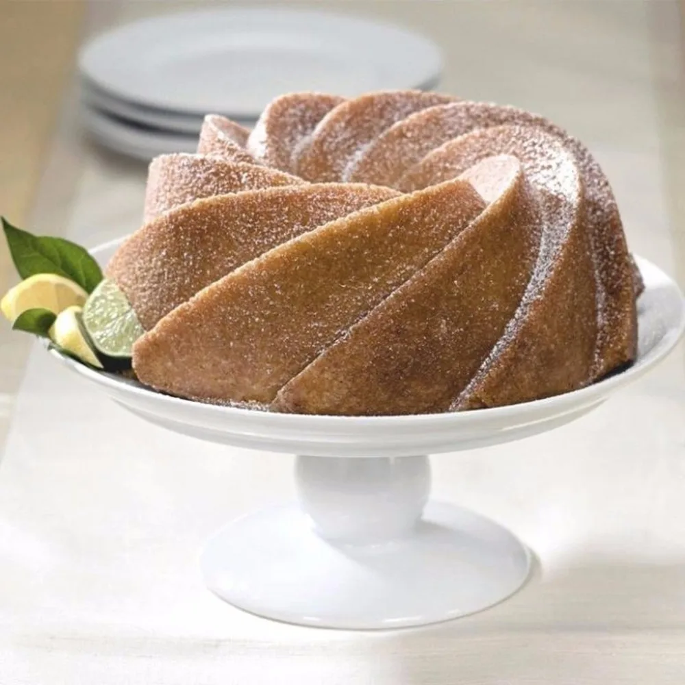 Спиральная форма для торта Savarin пустотелая шифоновая силиконовая тыква Формы