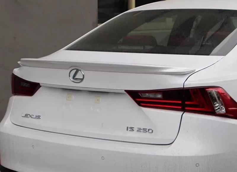 Для Lexus IS250 IS300 IS350 Спойлер ABS Материал заднее крыло автомобиля праймер цвет задний