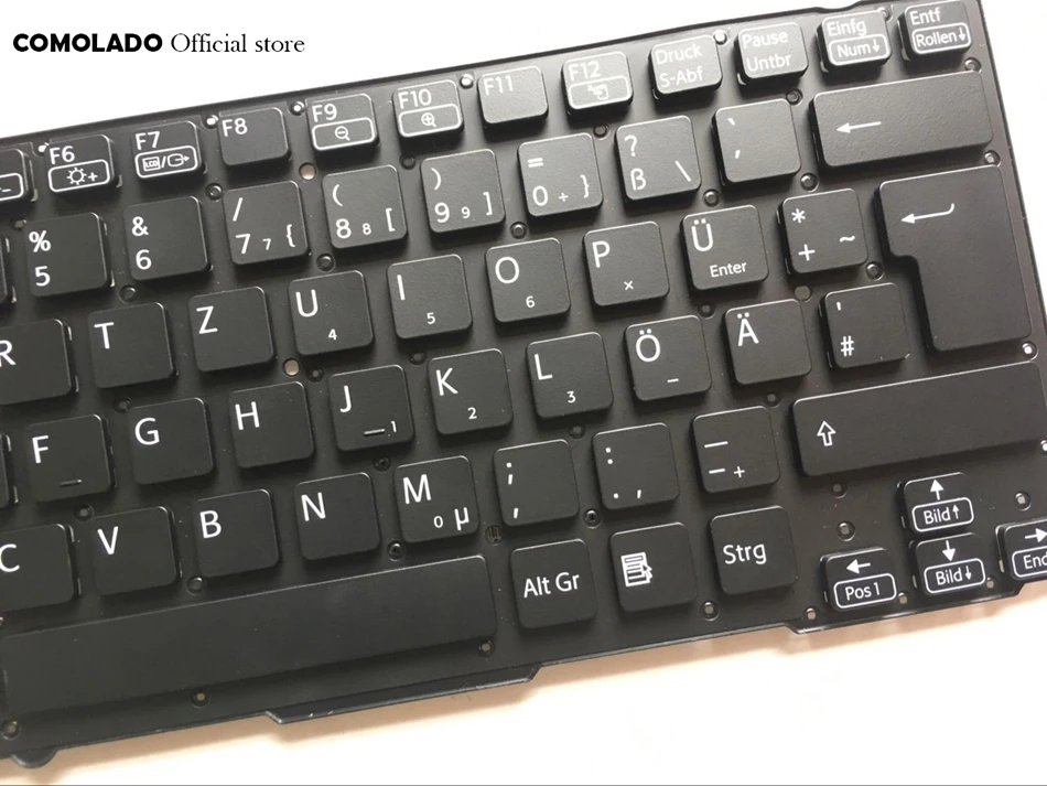 Немецкая клавиатура GR для SONY VAIO VPC SD SB LA SA SD47EC VPCSD19EC SD19EC черная макет|Клавиатуры