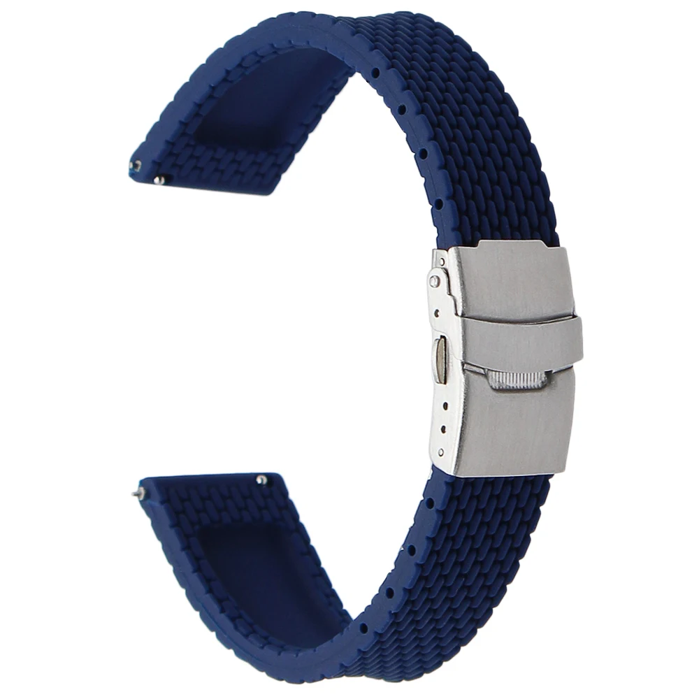 Быстросъемный силиконовый резиновый ремешок для часов 22 мм Samsung Gear S3 Classic / Frontier