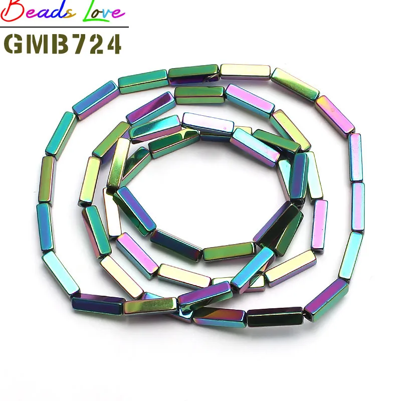 8*2 мм бусины из Натурального Гематита Квадратные россыпью для изготовления