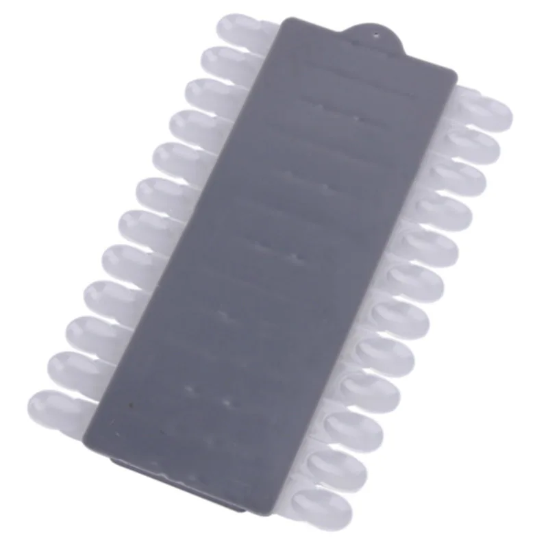 24 шт. кончики для дизайна ногтей Палитра лаков стойка дисплея пластиковые