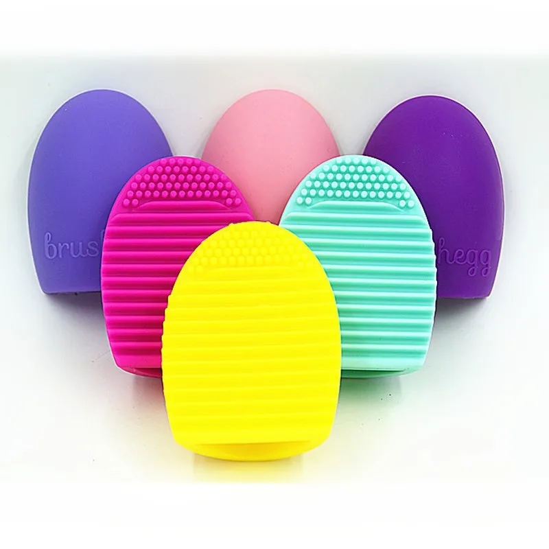 600 шт. силиконовая щетка для очистки яиц косметическое очищающее средство