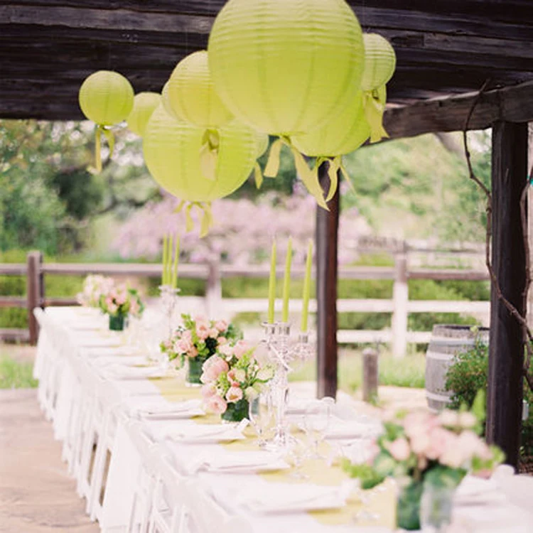 12''(30cm) Round Paper Lanterns for Home&ampParty Decorations Wedding Lantern 20 Colors Choose Chinese 5pcs/lot | Дом и сад