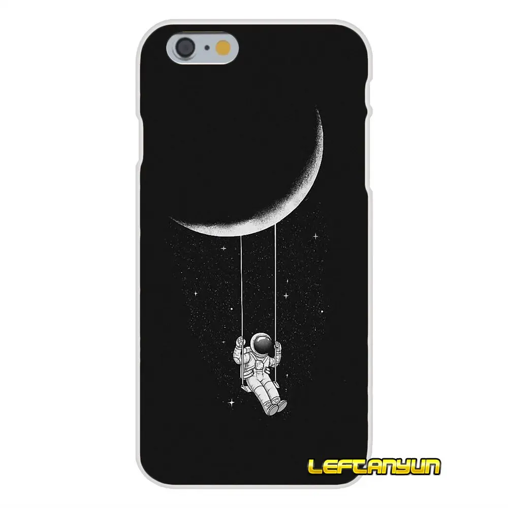 Аксессуары Чехлы для телефона дирижабль астронавт звезды серии Moon Night iPhone X 4 4S 5 5S