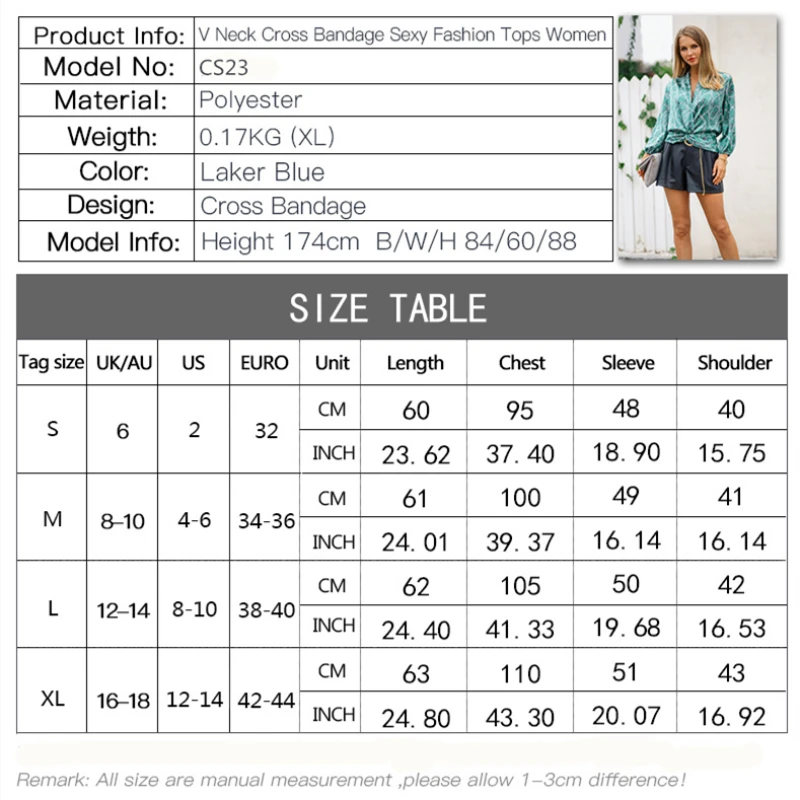 WPCZQVZA Unique Design V-Neck Women Blouse Shirt Comfortable Solid Color Elegant Pullover Fashion Printing Chain Woman Tops |