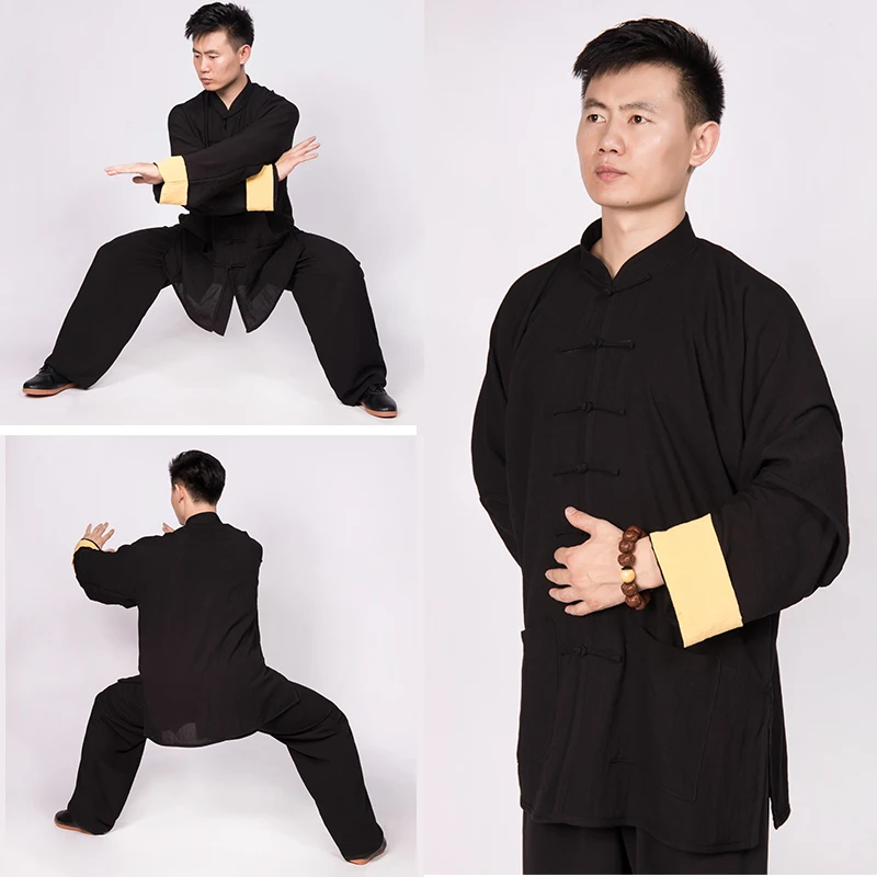 Yi wu tang Tai chi и костюм кунг фу китайская одежда для боевых искусств мужчин женщин