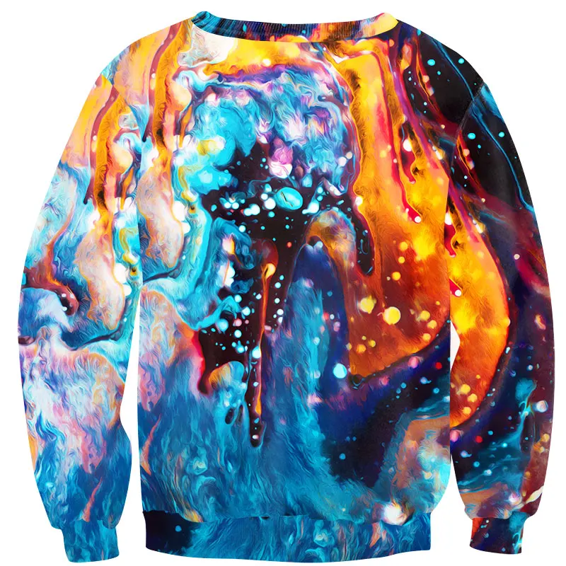 

YOUTHUP 2020 3d Hoodies Men Women O-Neck Long Sleeve Hoodies Abstract Painting Print 3d Sweatshirts Unisex 3d Pullover Plus Size