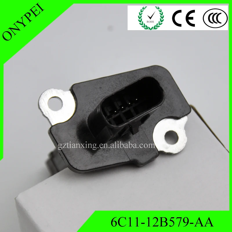Датчик MAF 6C11 12B579 A массовый расходомер воздуха для FORD TRANSIT AA 1376235 AFH70M54|flow meter|flow meter