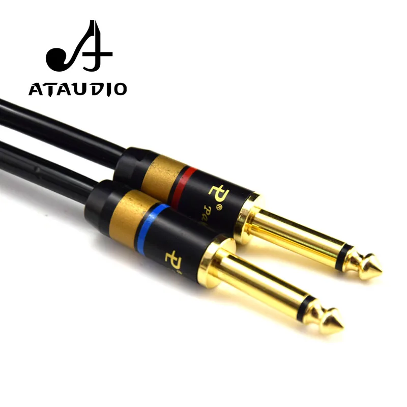 Кабель ATAUDIO Hifi из чистой меди 3 5 мм на двойной 6 высокопроизводительный кабель aux 35