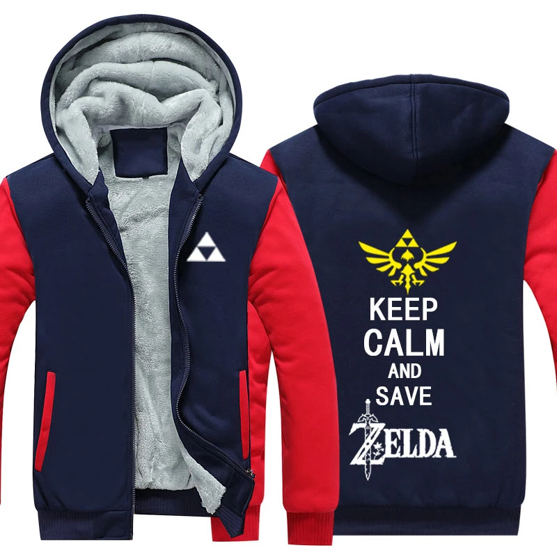 Прямая доставка зимняя теплая куртка Zelda бейсбольная унисекс шерстяная