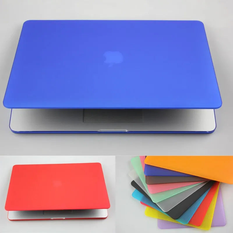 Новый матовый/Кристальный Жесткий Чехол для Apple macbook Air Pro Retina 11 12 13 15 сумка