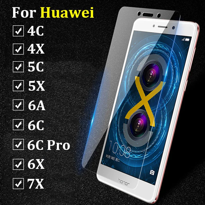 Защитный чехол на Honor 6C для Huawei Huawie Honer 4C 4X 5C 5X 6A 6X Pro 7X Protector A6 C6 X6 X7 X5 телефона стекло