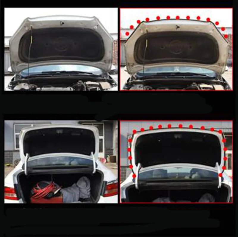 Резиновое уплотнение 5 м шумоизоляция для автомобильных дверей капота Subaru Forester