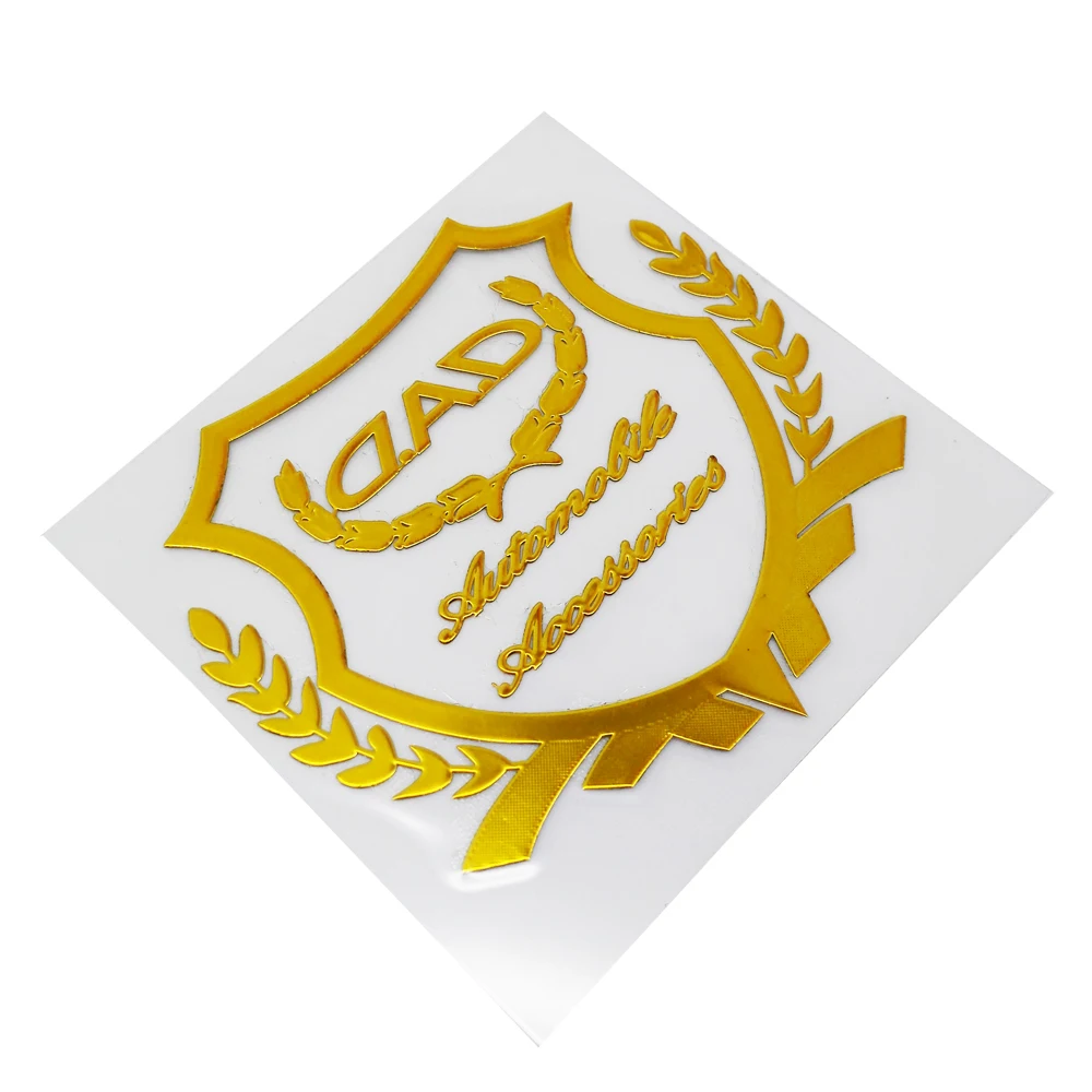 Автомобильная наклейка для Renault Clio Chevrolet Cruze Opel Honda Volkswagen Golf Skoda Octavia DAD эмблема