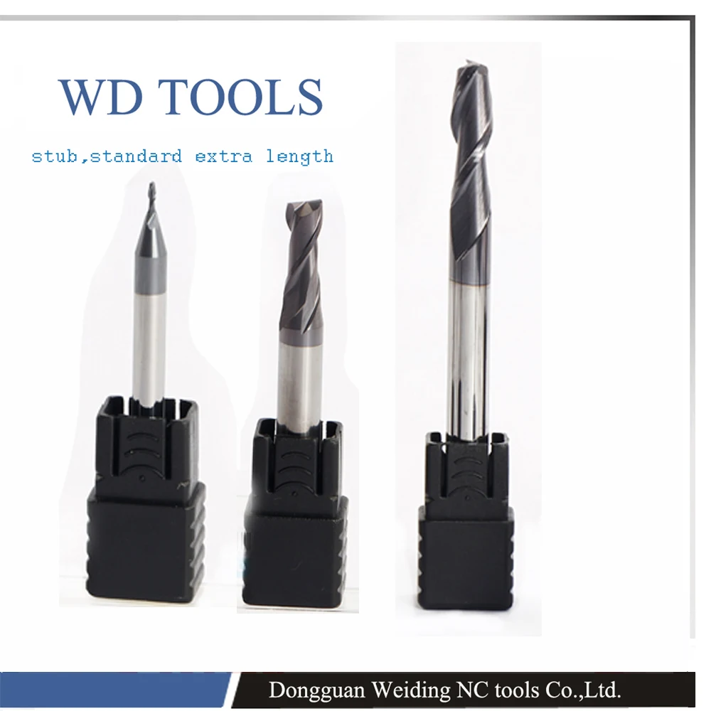 

2PCS 7.0X60LX8D 2F 0.2mm Micro Grain Tungsten Carbide Square End Mill 2 flutes HRC55 CNC Milling Cutters Router Bits
