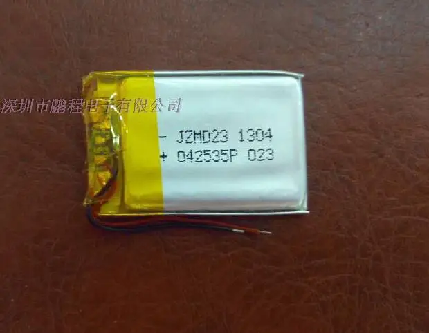 Литий полимерный аккумулятор 3 7 В 042535 402530 мА MP3/MP4 Bluetooth стерео|3.7v lithium polymer battery|battery