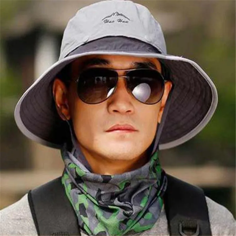 Рыбацкая Кепка Солнцезащитная шапка летняя спортивная для мужчин и женщин