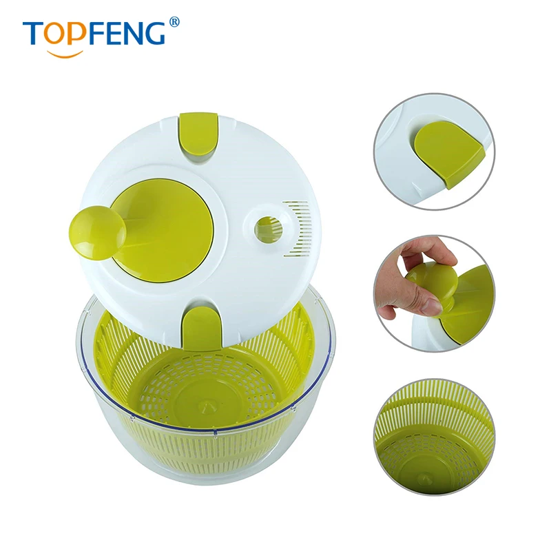 Экологически чистый Спиннер для салата TOPFENG мойка/сушилка фруктов и