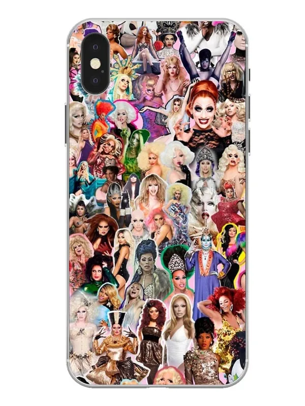 TPU Мягкий силиконовый чехол для телефона RuPaul Drag queen из ТПУ для iPhone 11 Pro Max 5 5S SE 6 6S Plus 7 Plus 8 Plus X XS XR Max - Цвет: TPU