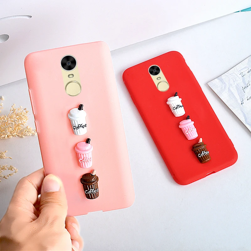 Soft TPU Case For Huawei Enjoy 6s / Honor 6C Nova Smart Cute 3D Coffee Milk Candy Silicone Phone Cover 6 |